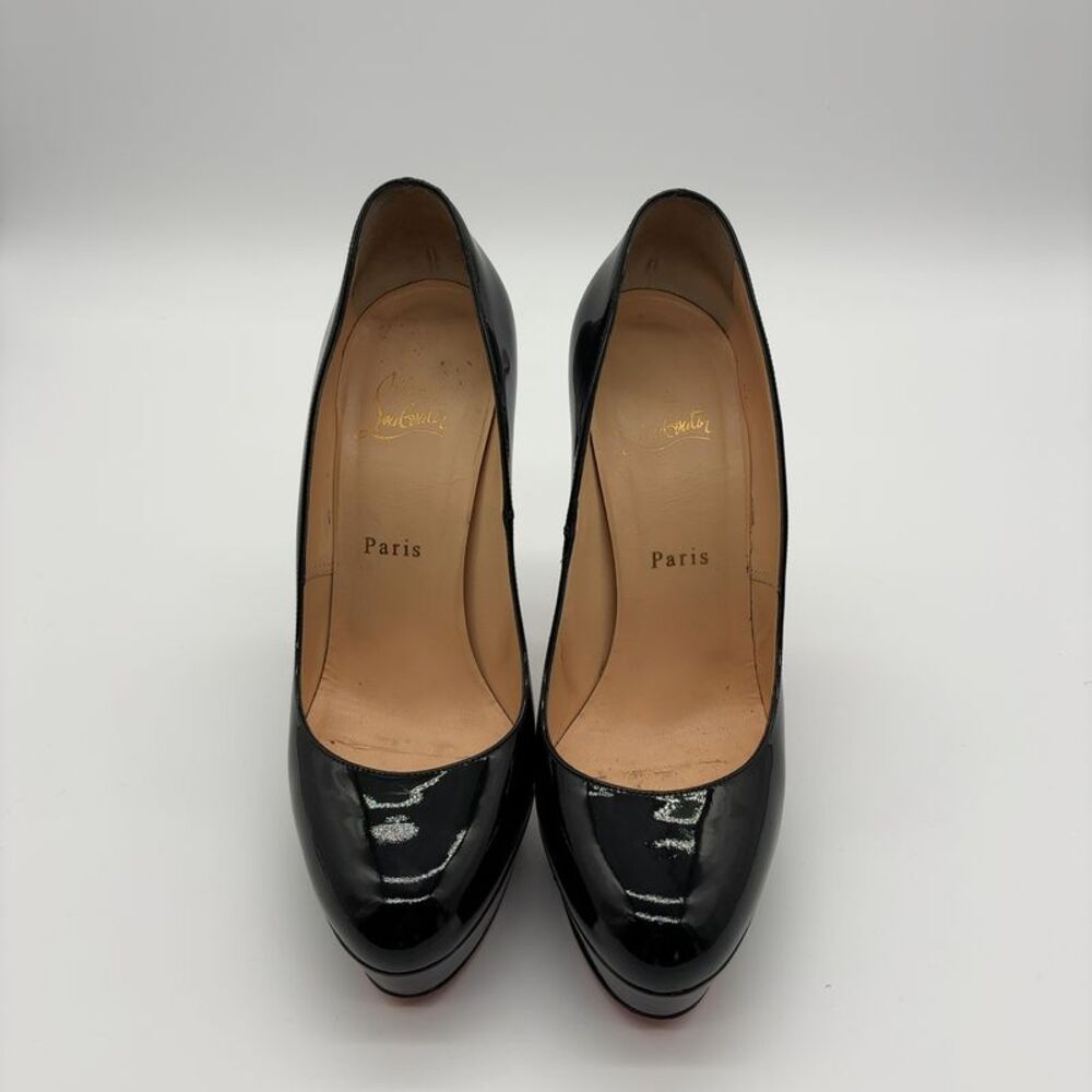 Christian Louboutin Patent Platform Pumps - Picture 1 of 7